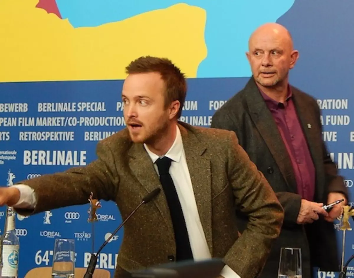 Berlinale 2014. Aaron Paul, trái phiếu và mùa thu dài của họ