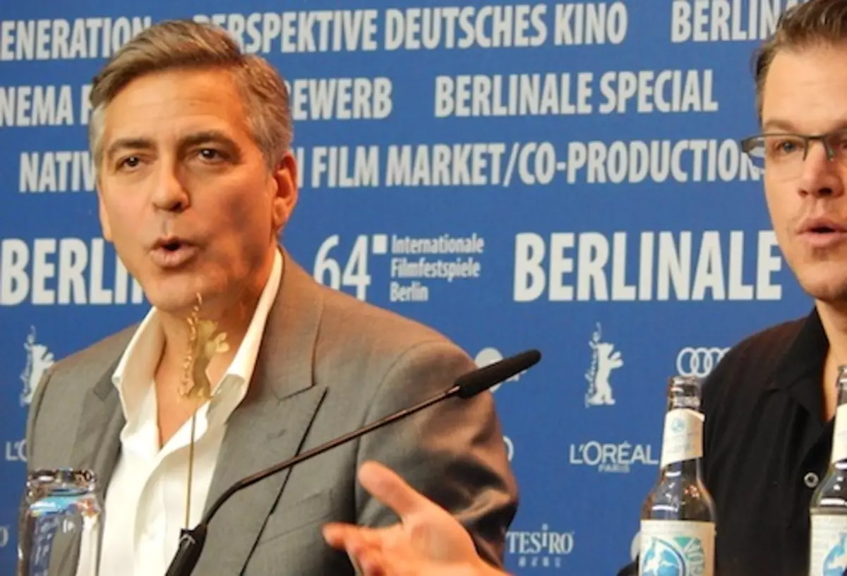 Berline 2014. George Clooney hamwe nabahigiko