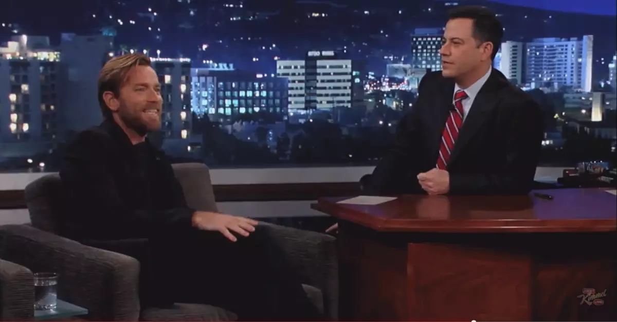 Yuen McGregor em Shaw Jimmy Kimmel