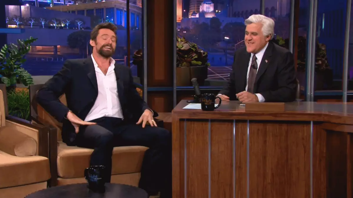 Hugh Jackman amin'ny Show Jay Lo