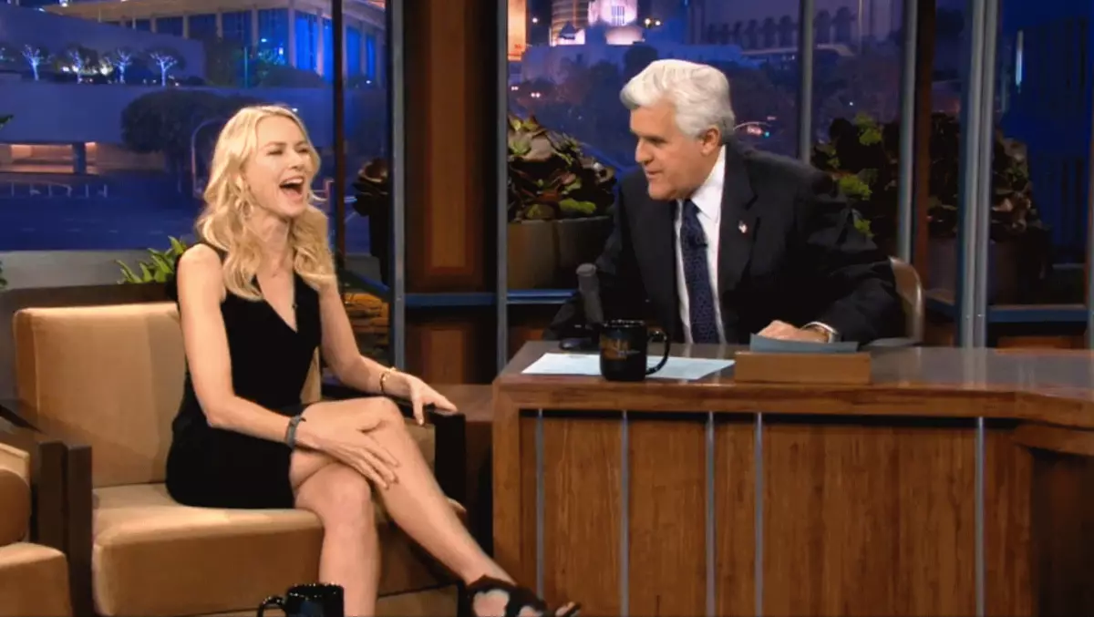 Naomi Watts on Show Jay Leno.