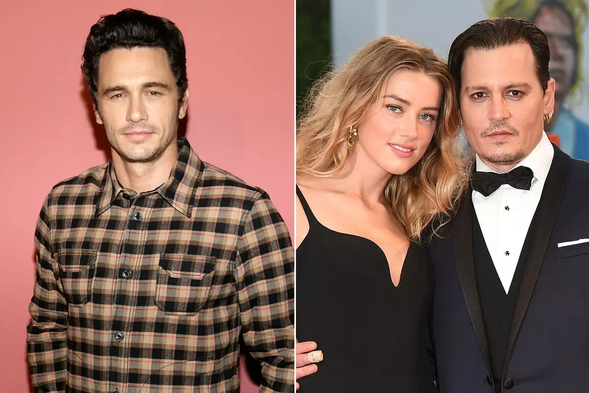 Ο James Franco ερωτηθεί στην περίπτωση του χτυπήματος Johnny Depp Ember κοπάδι