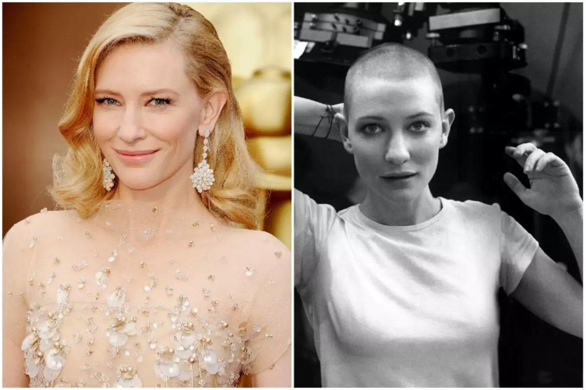 Charlize Theron, Kate Blanchett en 7 meer actrices, die riskeerde om de grotere voor de rol te scheren 93471_4