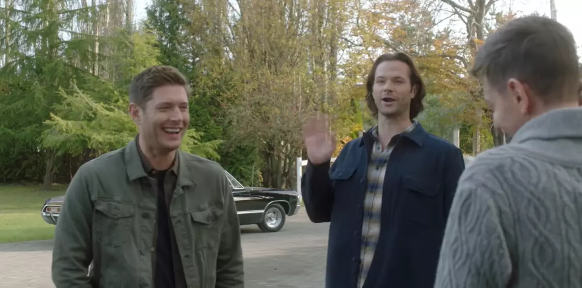 Vídeo: Jensen Ekls e Jared Padalekia en infrutuosos dobres 15 tempada "Supernatural"