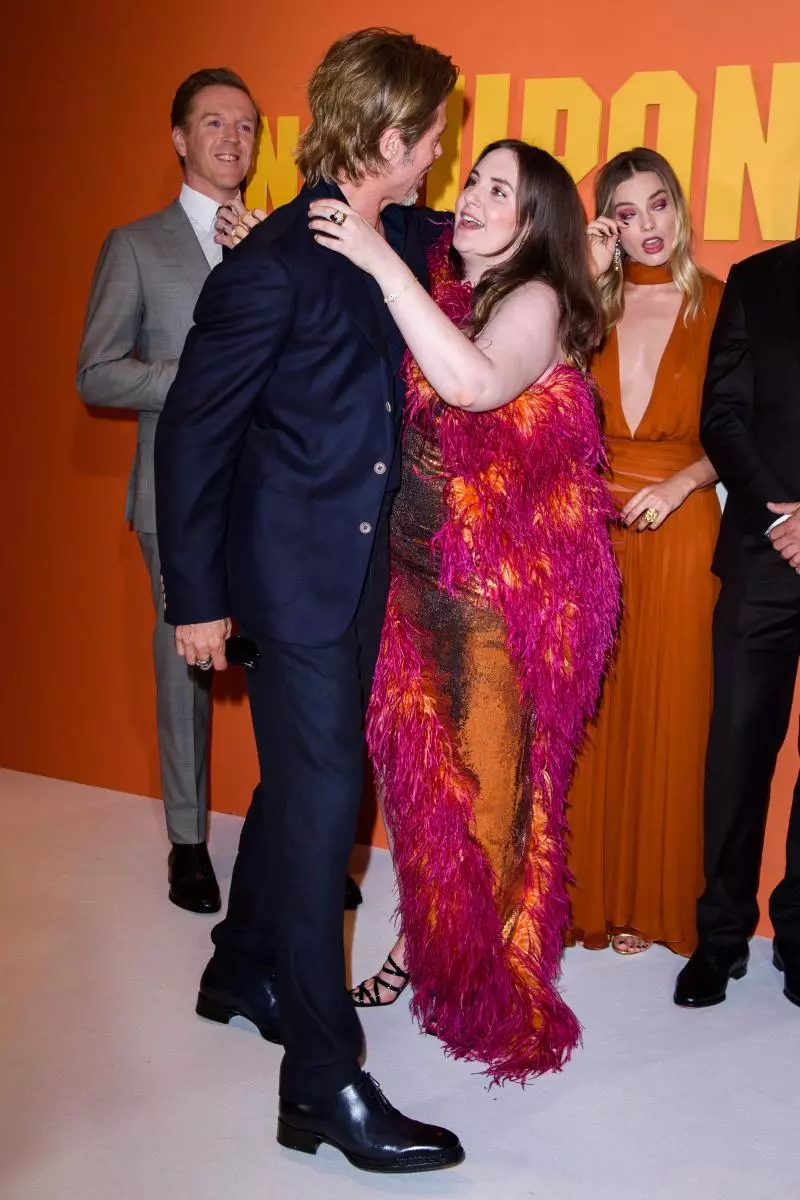 Margo Robbie, Brad Pitt and Leonardo Dicaprio on the London Premiere 