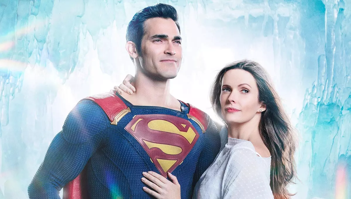 Herr och fru Kent på den nya affischen av serien "Superman och Lois"