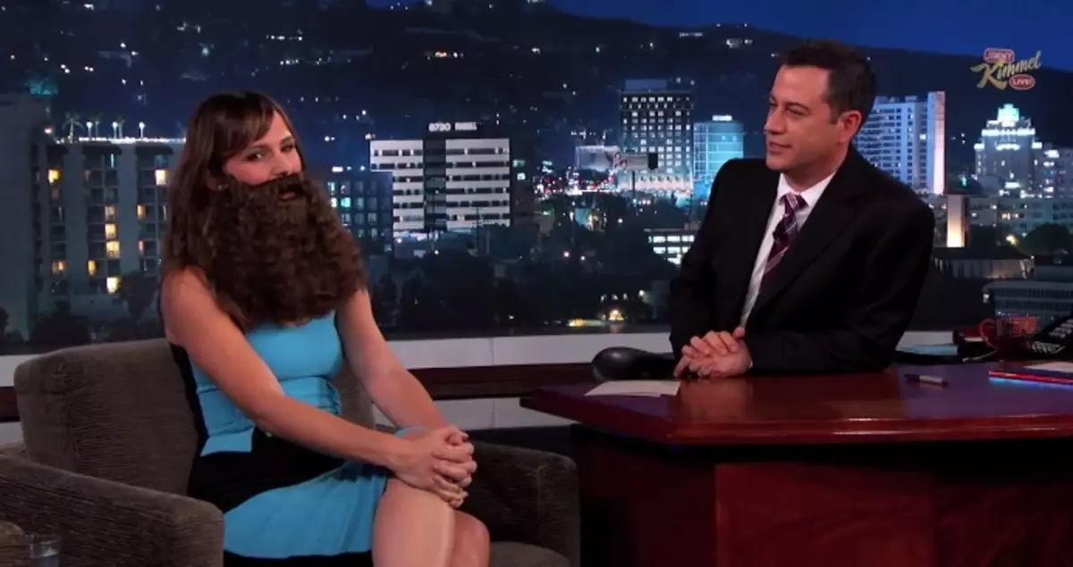 Jennifer Garner sur Shaw Jimmy Kimmel