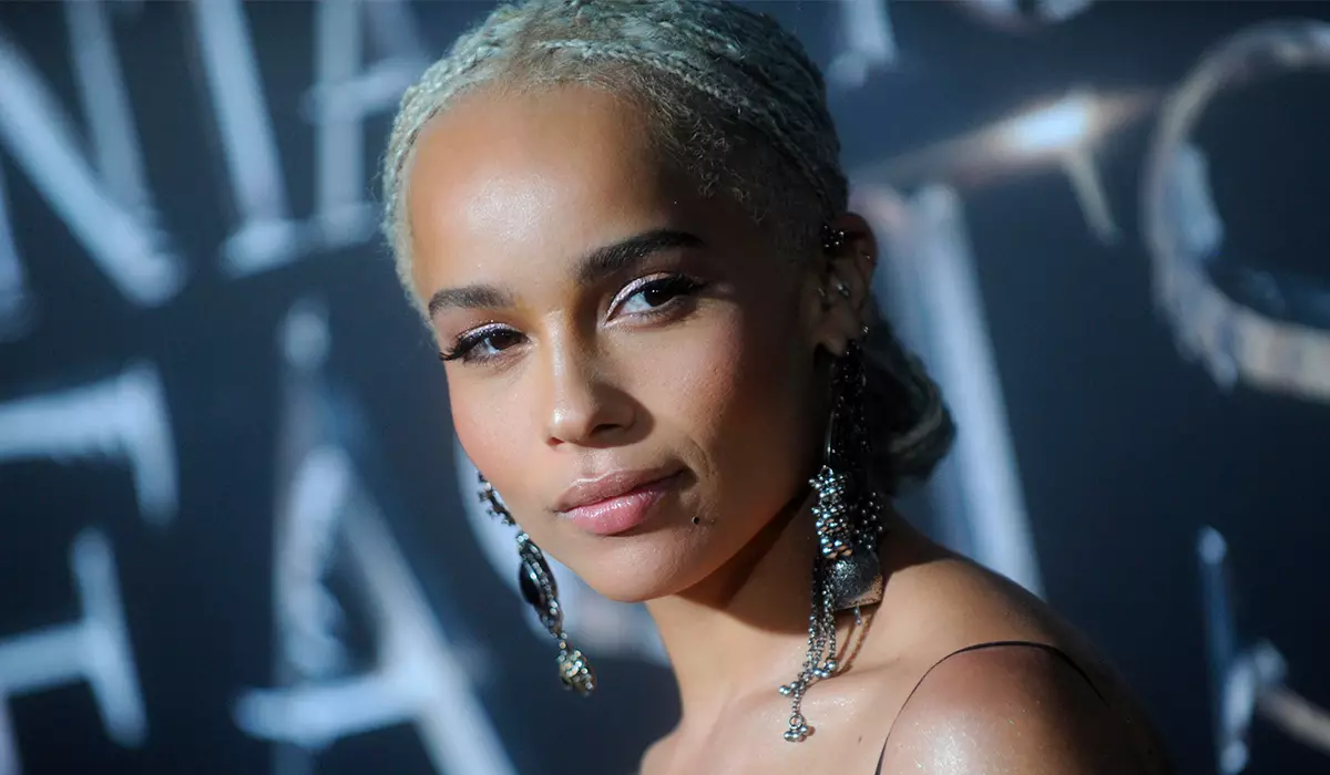 Sterren van "Fantastic Crees" Zoe Kravitz scheidt haar man na 18 maanden van het huwelijk