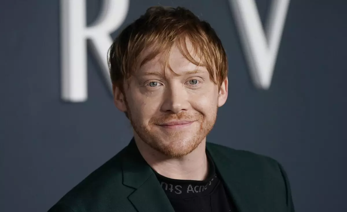 En annen Weasley: Rupert Grint vil først bli en far