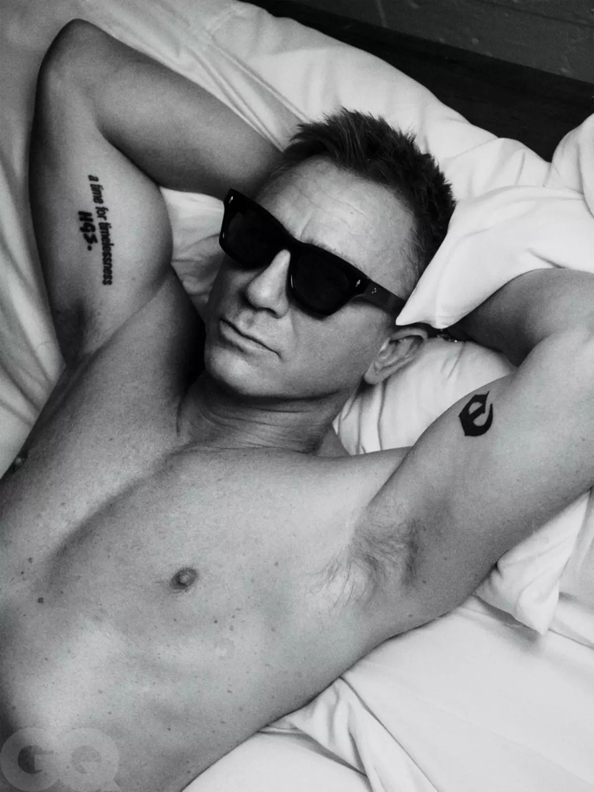 52-jarige Daniel Craig versier die dekking GQ Shirtless 97564_5