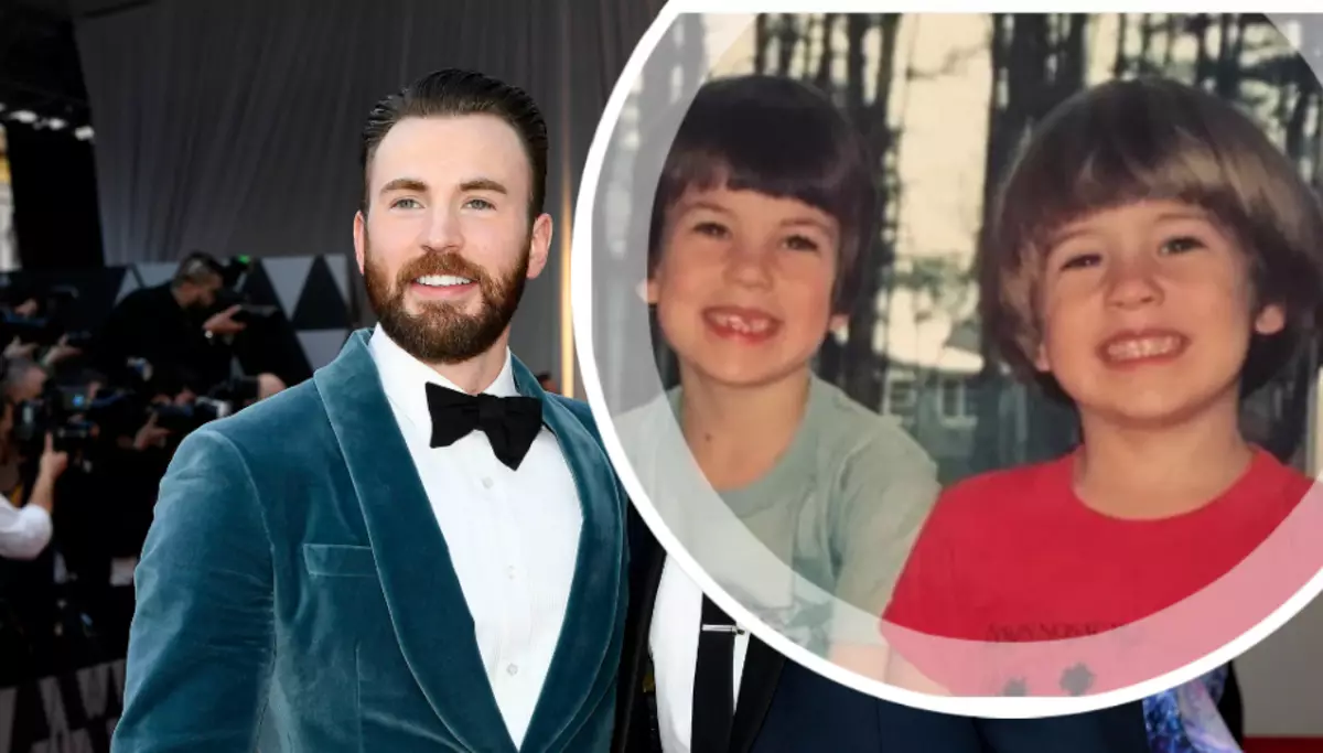 Capità Amèrica Gairebé 40: El germà Chris Evans va compartir actors fotogràfics infantils