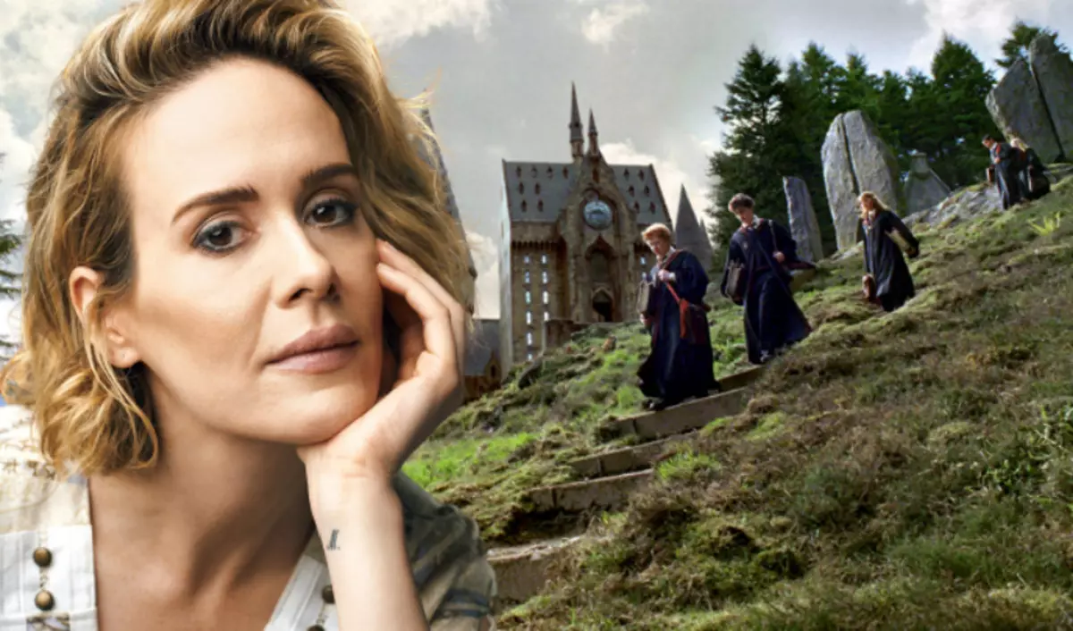 Star "American Horror History" Sarah Paulson fortalte Joan Rowling "nær rot"