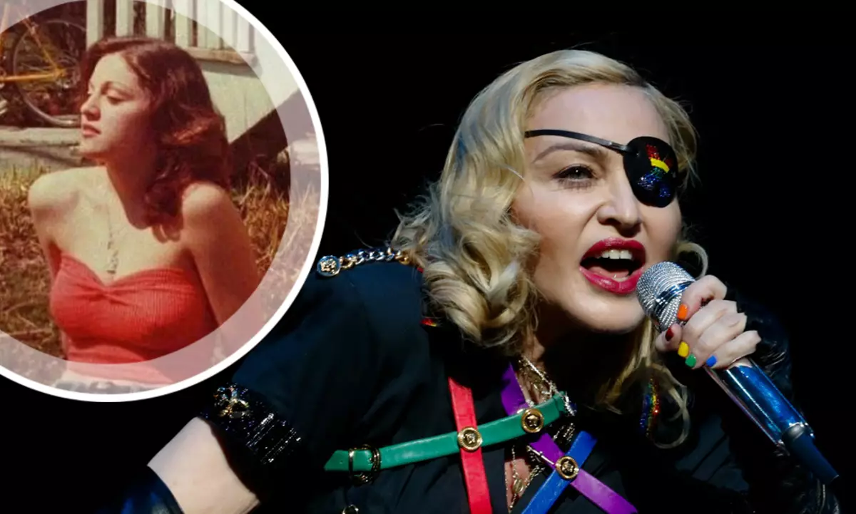 Madonna ergenlikte ne baktığını gösterdi