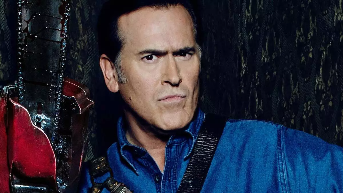 Cynghorodd Bruce Campbell o'r "Sinister Marke" ble i guddio yn ystod yr epidemig