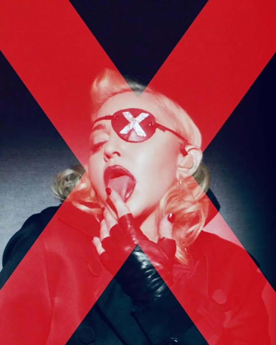Nagulat si Madonna tungkol sa epidemya ng Covid-19, na nakaupo na hubad sa paliguan 97881_1