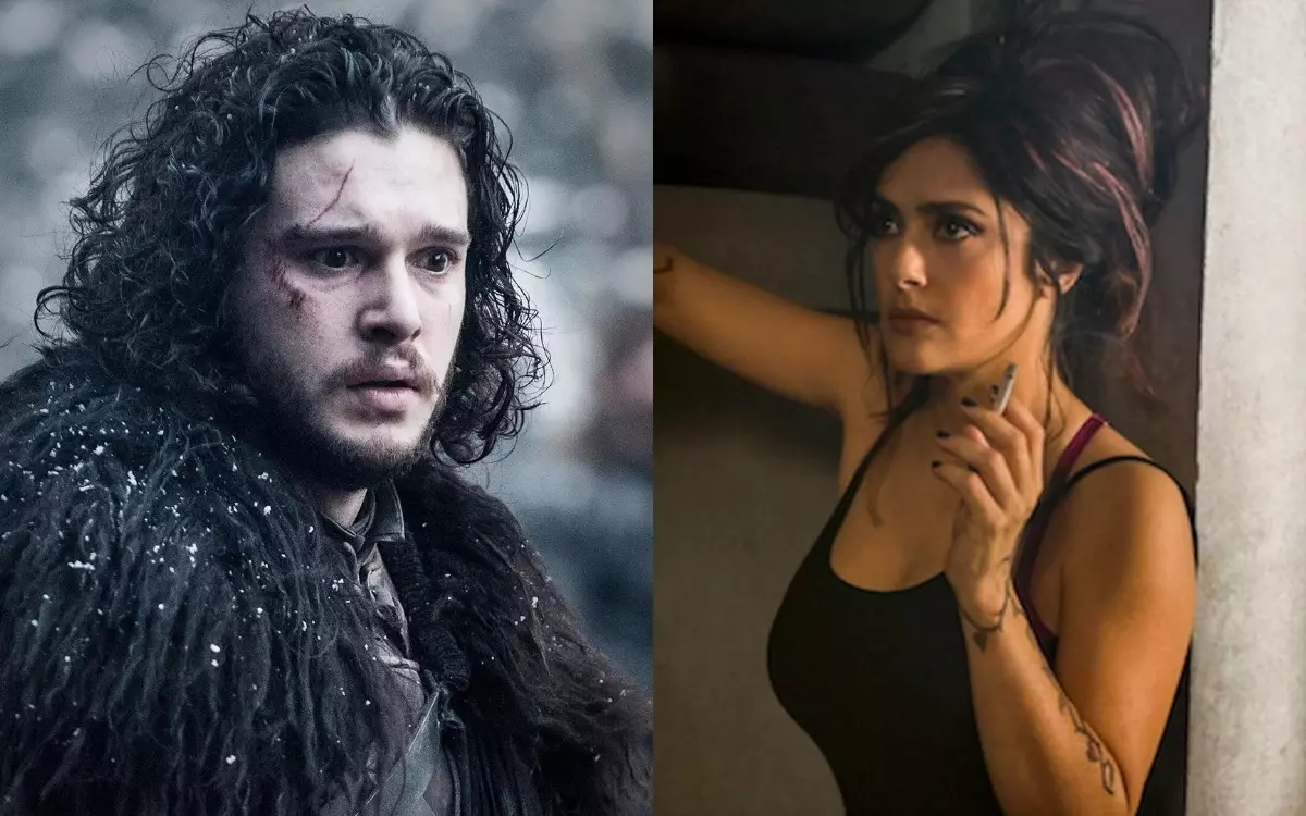 La femme de John Snow and Killer: Salma Hayek satisfait aux fans avec Keith Harington