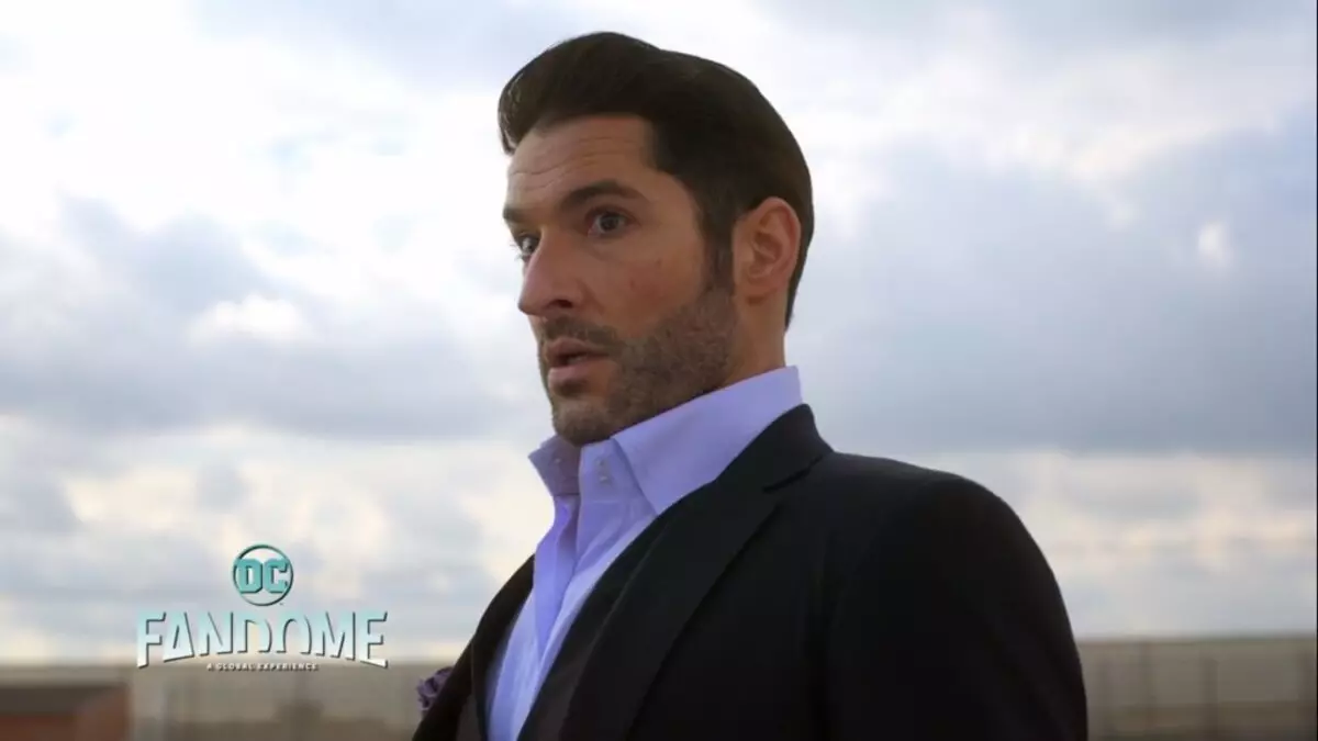 Tom Ellis ya raba wani sashi daga Musyungiyar Musical a cikin shekarar ta 5th "Lucifer"